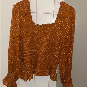 NWOT Millibon Floral Blouse